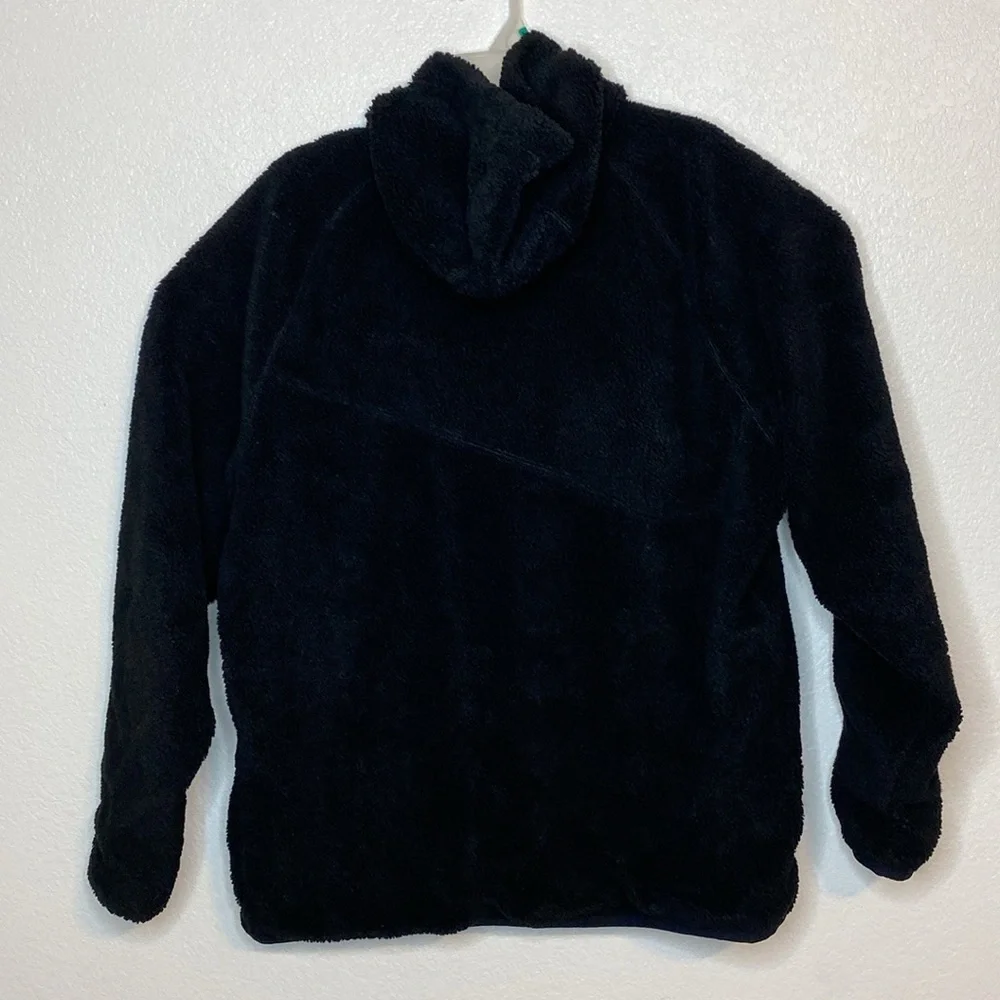 Nike Men’s Black Sherpa Pullover Hoodie Size L